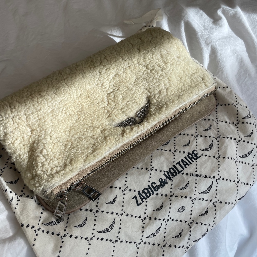 Zadig Voltaire White Bag with strap